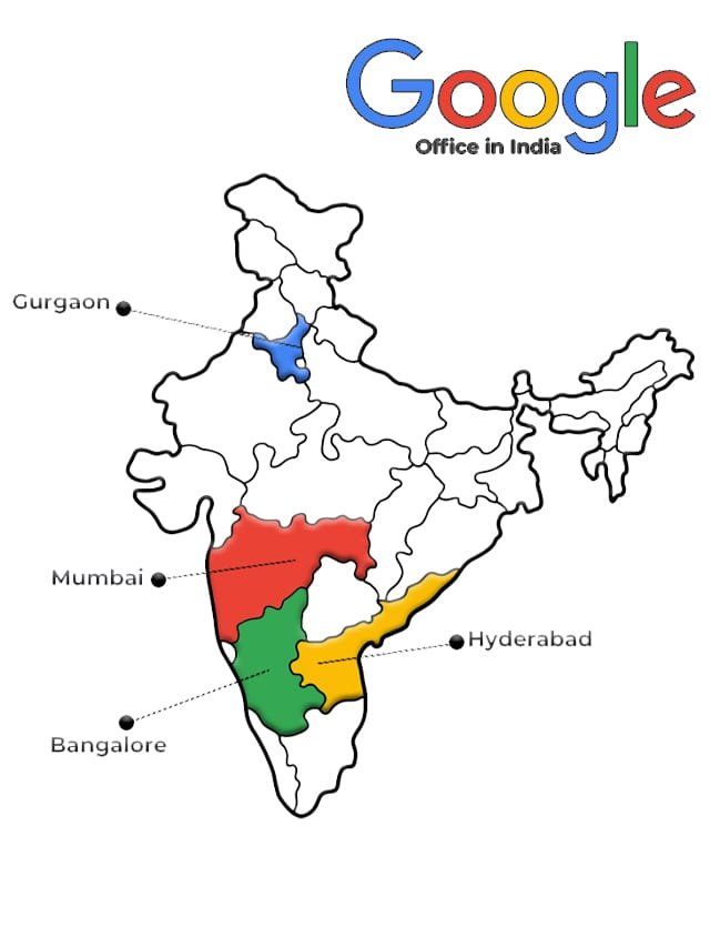 Google Office Locations in India