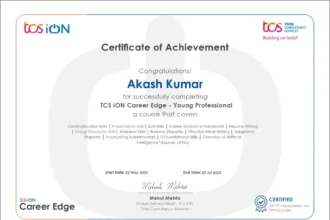 TCS 15-Days Free Digital Certification Course | Free AI Course for Students & Professional by TATA 5 TCS 15-Days Free Digital Certification Course | Free AI Course for Students & Professional by TATA