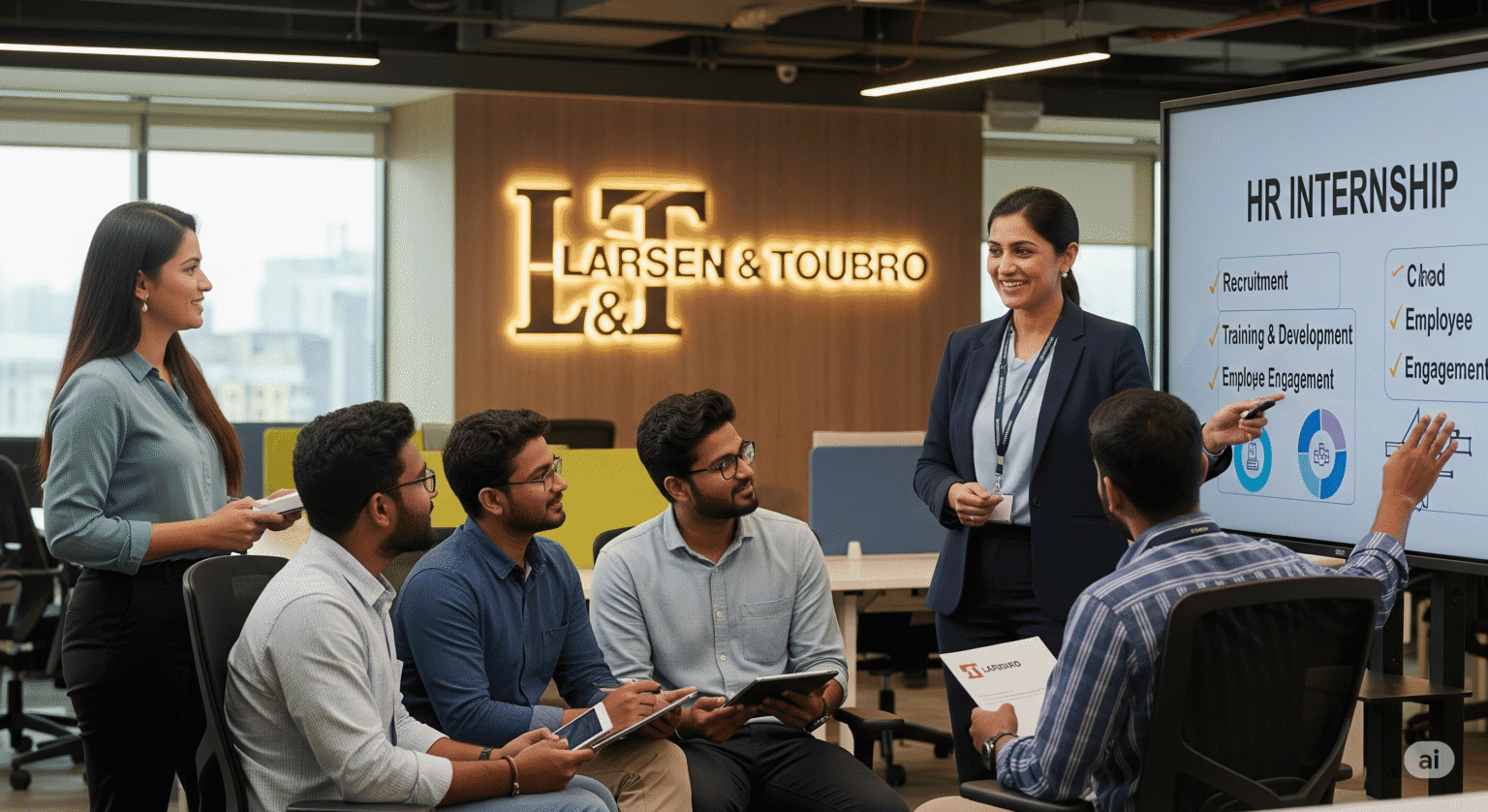 Start Your HR Career with Larsen and Toubro Internship with 20k Stipend