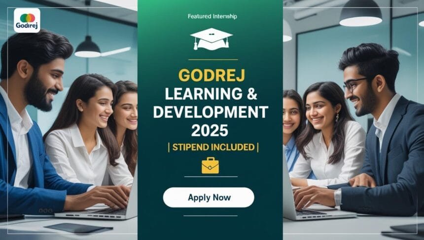 Godrej Industries Learning Development Internship Apply Now
