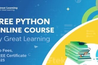 FREE Python Online Course by Great Learning: No Fees, Free Certificate 2025 7 python, online course