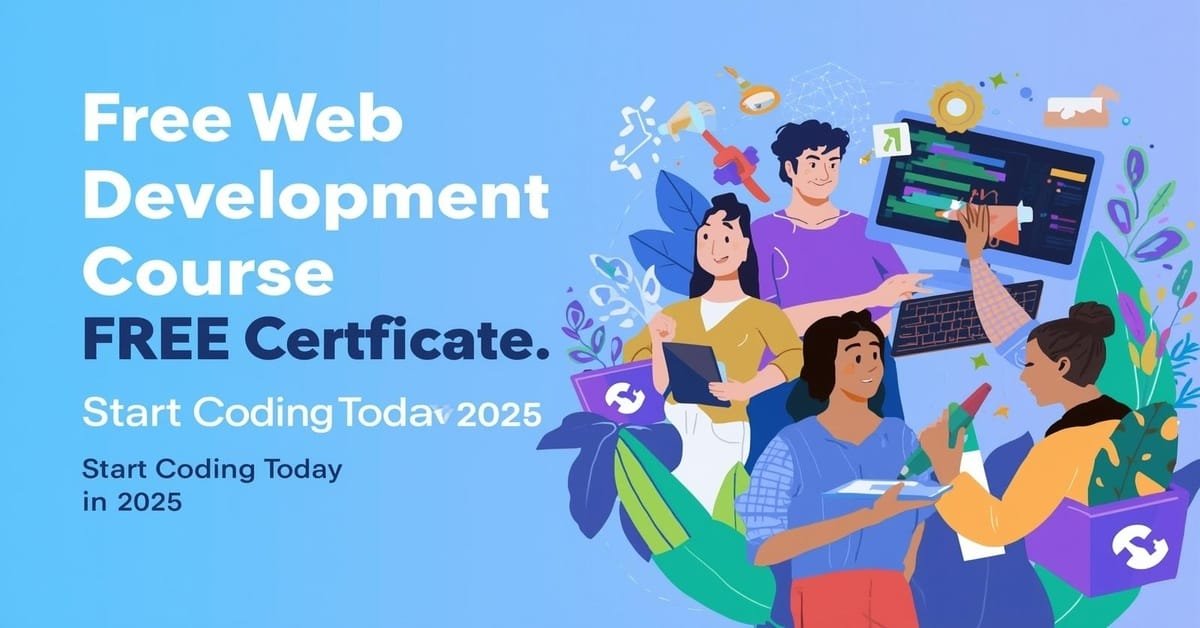 Free Web Development Course – FREE Certificate Start Coding Today in 2025 2 Free Web Development Course by Experts – FREE Certificate Start Coding Today in 2025 1 1
