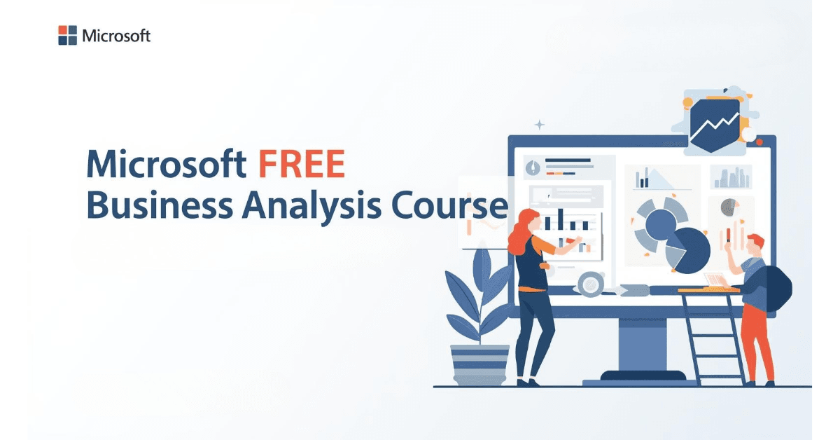Microsoft FREE Business Analysis Course – Limited Seats 2025! 3 Microsoft