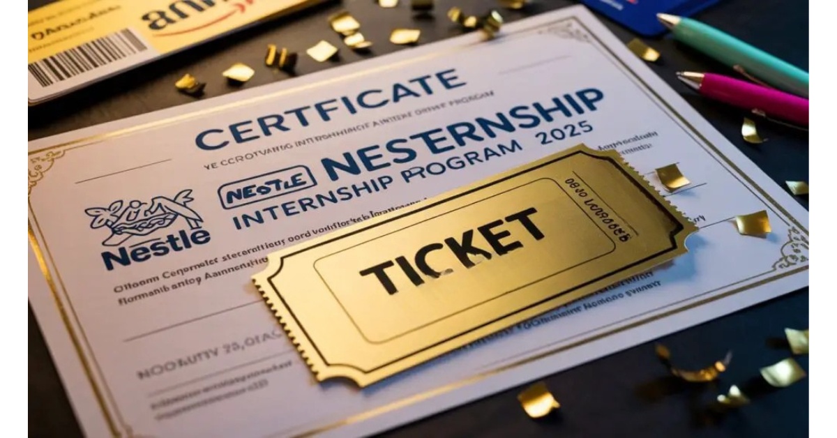 Nestle Nesternship Internship Program 2025 [Certificate; Amazon Vouchers; GOLDEN TICKET] Apply Today