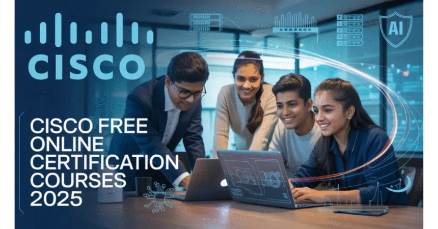 Cisco Launches Free Online Certification Courses 2025 in Networking, Cybersecurity & Data Science 1 Cisco Launches Free Online Certification Courses 2025 in Networking, Cybersecurity & Data Science