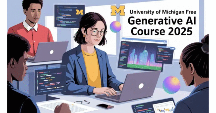 University of Michigan FREE Generative AI Course 2025 – Learn AI Skills Online 1 University of Michigan FREE Generative AI Course 2025 – Learn AI Skills Online