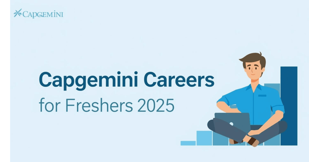 Capgemini Best Careers for Freshers 2025 : Hiring as Contact Support Group With Salary 3 LPA 3 Capgemini