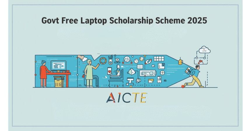 Govt Free Laptop Scholarship Scheme 2025 All India Council for Technical Education (AICTE) Scholarship 1 Government India
