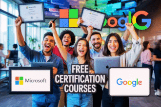 FREE Certification Courses by Microsoft & Google You Can Complete This Month! 2025 11 courses