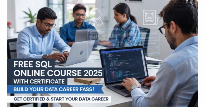 FREE SQL Online Course with Certificate – Build Your Data Career Fast! 2025 1 sql