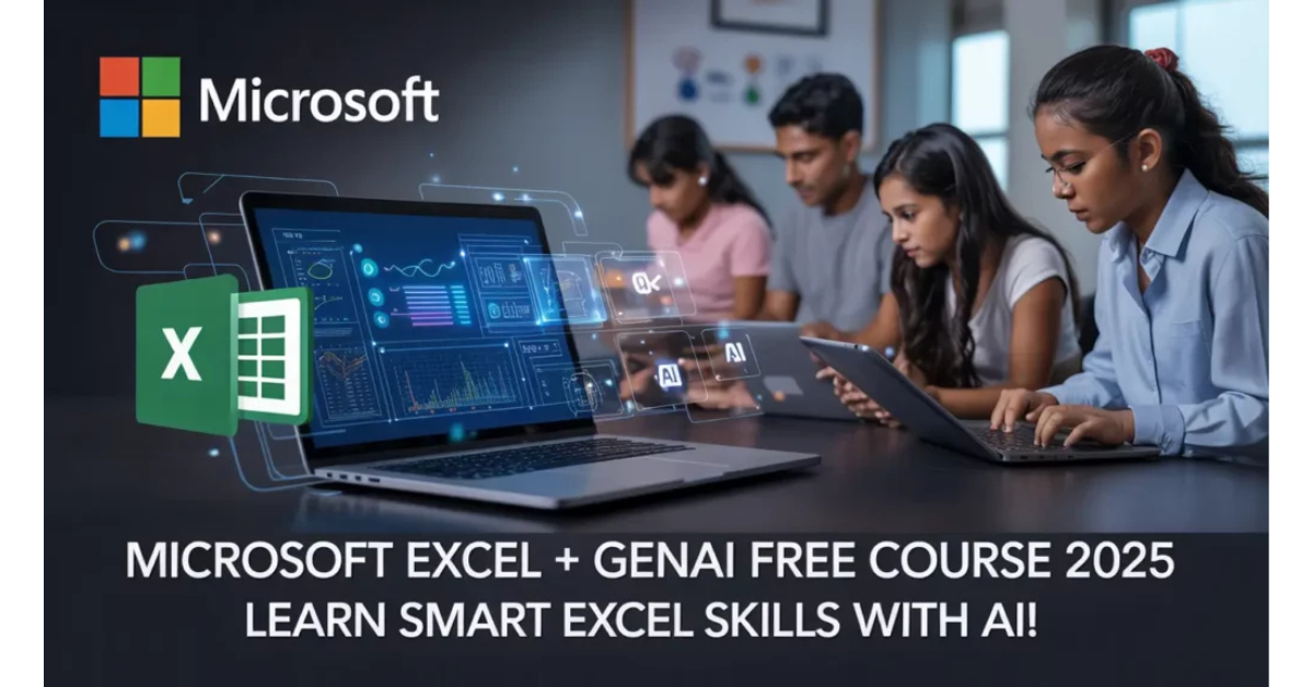 Microsoft Launches Excel with GenAI FREE Course – Learn Smart Excel Skills with AI! 2025 3 microsoft
