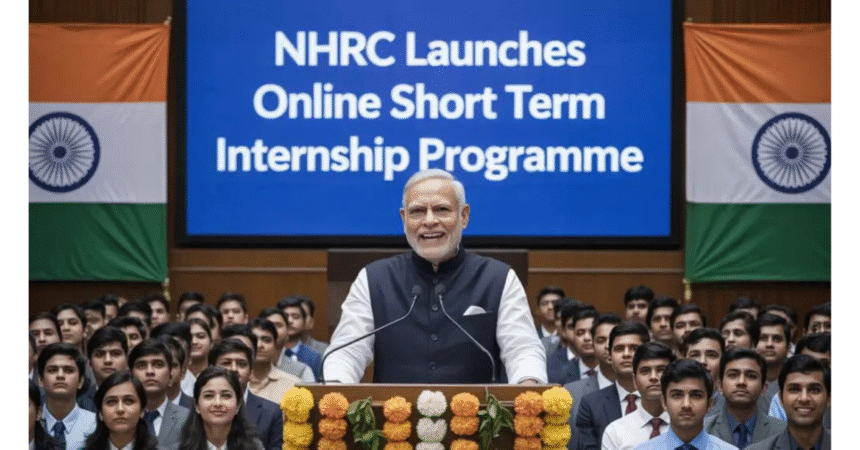 NHRC launches Best Online Short Term Internship Programme for college and university students 2025 1 nhrc