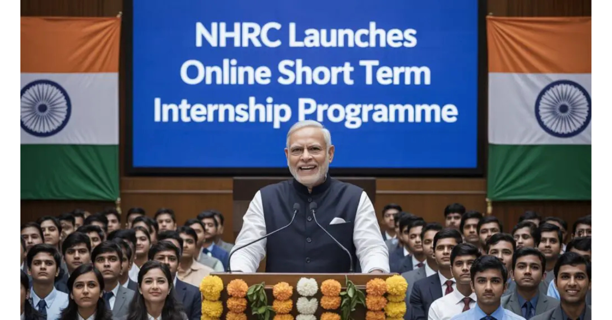 NHRC launches Best Online Short Term Internship Programme for college and university students 2025 2 nhrc