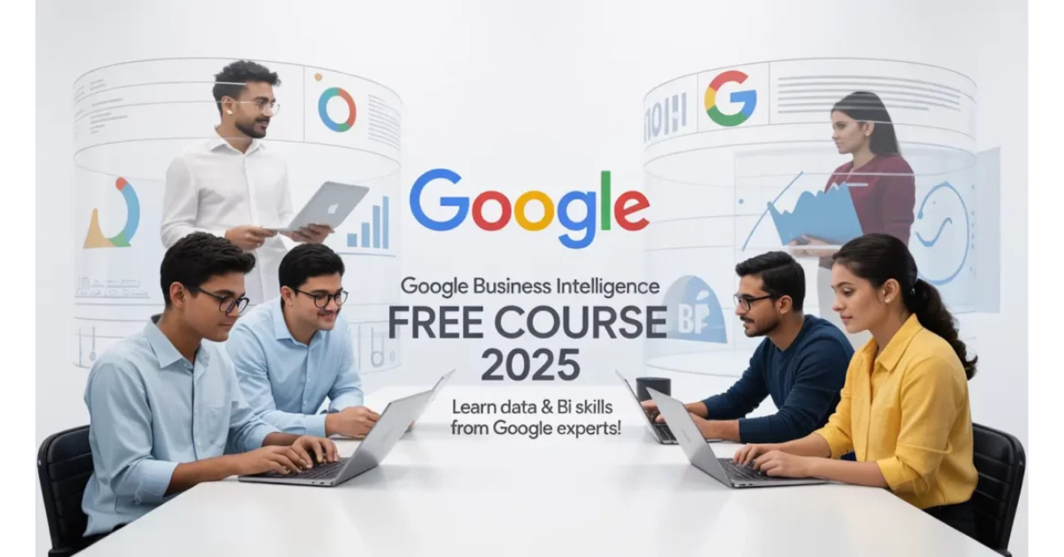Google Business Intelligence FREE Course 2025 – Learn Data & BI Skills from Google Experts! 2 google