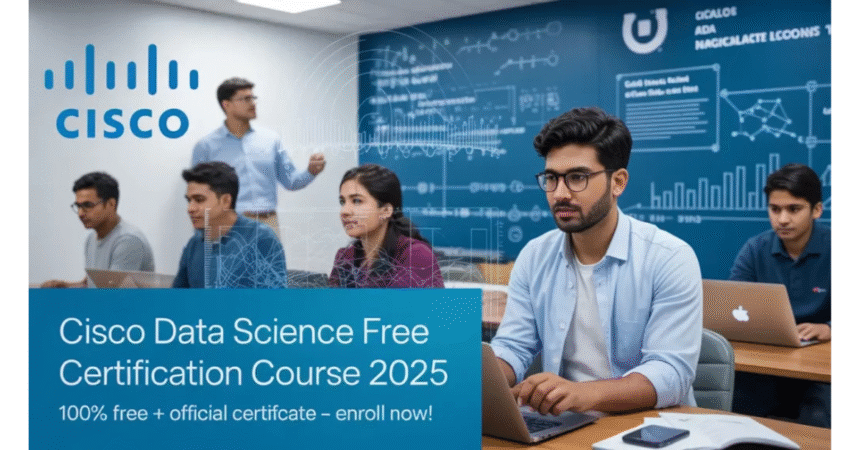 Cisco Data Science Free Certification Course – 100% Free Course + Official 2025 Certificate! 1 cisco