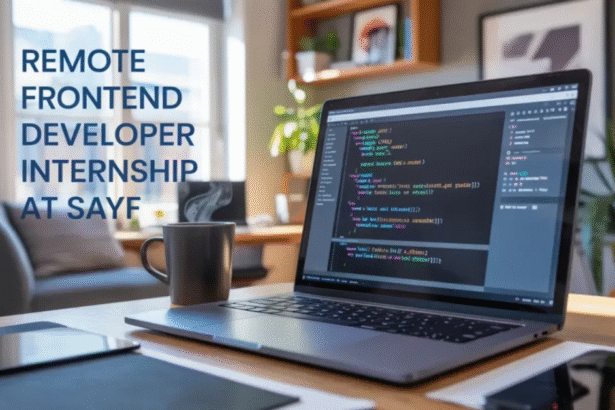 Remote Frontend Developer Internship at SayF [Work From Home, 18k Monthly, Certificate] Apply Now