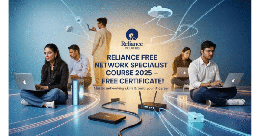 Reliance FREE Network Specialist Course FREE Certificate – Master Networking Skills 2025 1 Reliance FREE Network Specialist Course FREE Certificate – Master Networking Skills 2025
