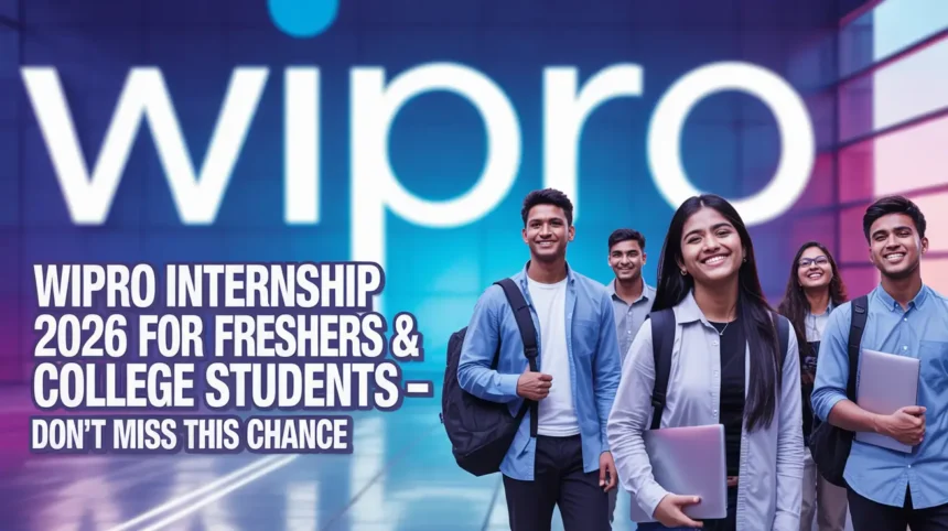 Wipro Internship 2026 for Freshers & College Students