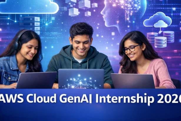AWS Cloud GenAI Internship FREE Certificate for College Students
