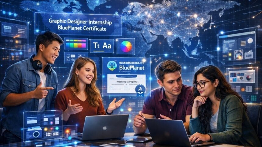 Graphic Designer Internship BluePlanet Certificate