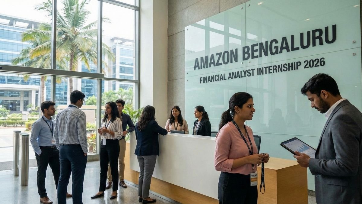 Amazon Internship 2026 Financial Analyst Bangalore