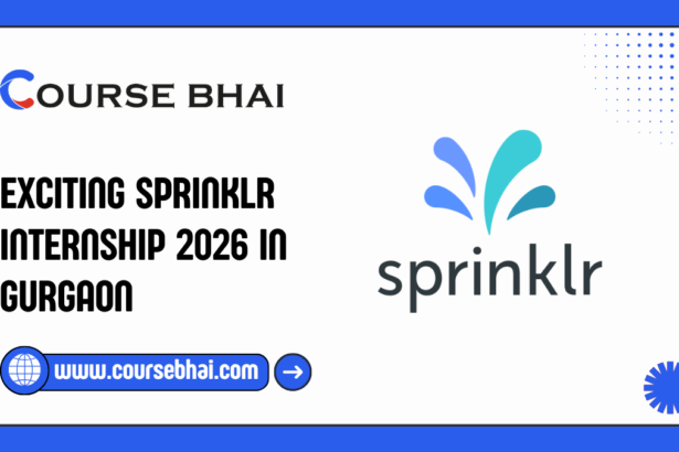 Exciting Sprinklr Internship 2026 in Gurgaon