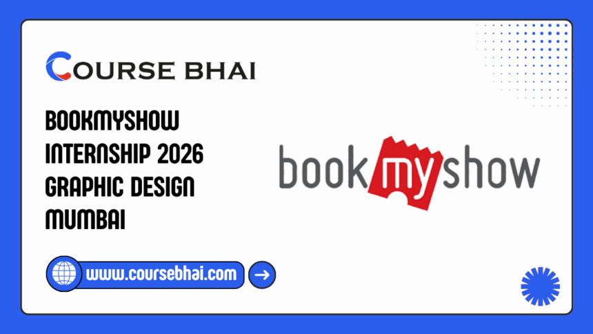 BookMyShow Internship 2026 Graphic Design Mumbai