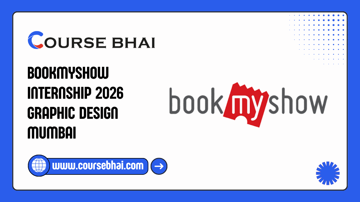 BookMyShow Internship 2026 Graphic Design Mumbai