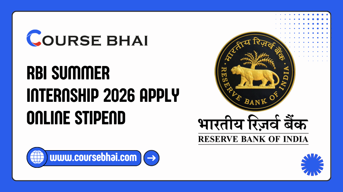 RBI Summer Internship 2026 Apply Online Stipend