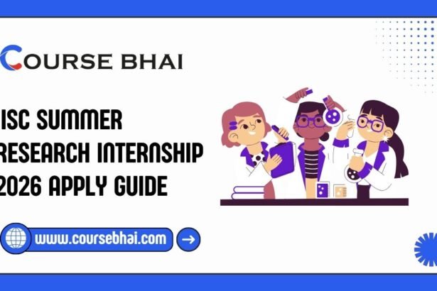 IISc Summer Research Internship 2026 Apply Guide