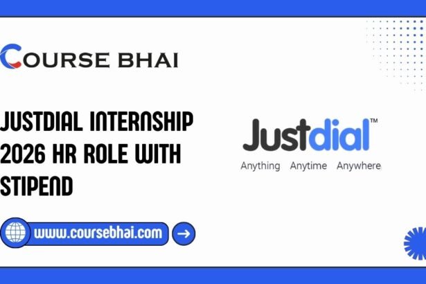 Justdial Internship 2026 HR Role With Stipend