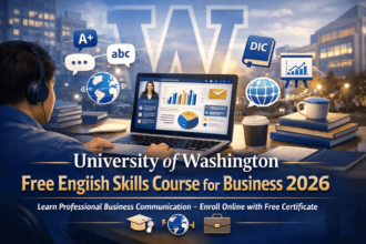 University Washington Free English Skills Course 2026