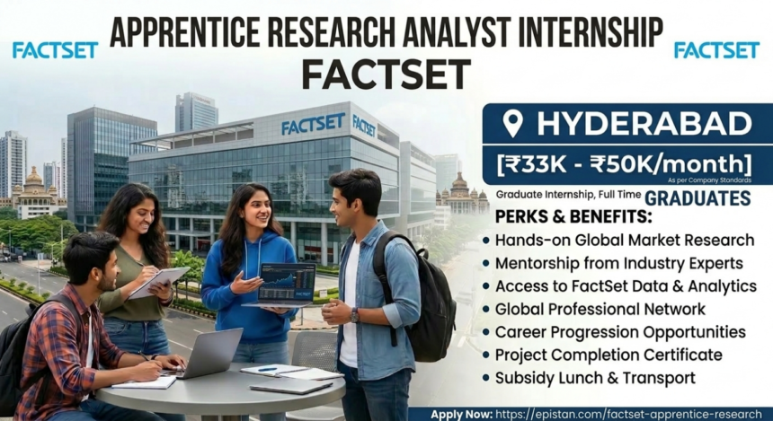 FactSet Internship 2026 Research Analyst Hyderabad