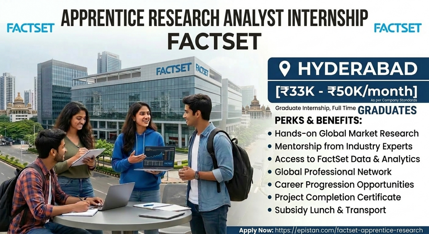 FactSet Internship 2026 Research Analyst Hyderabad