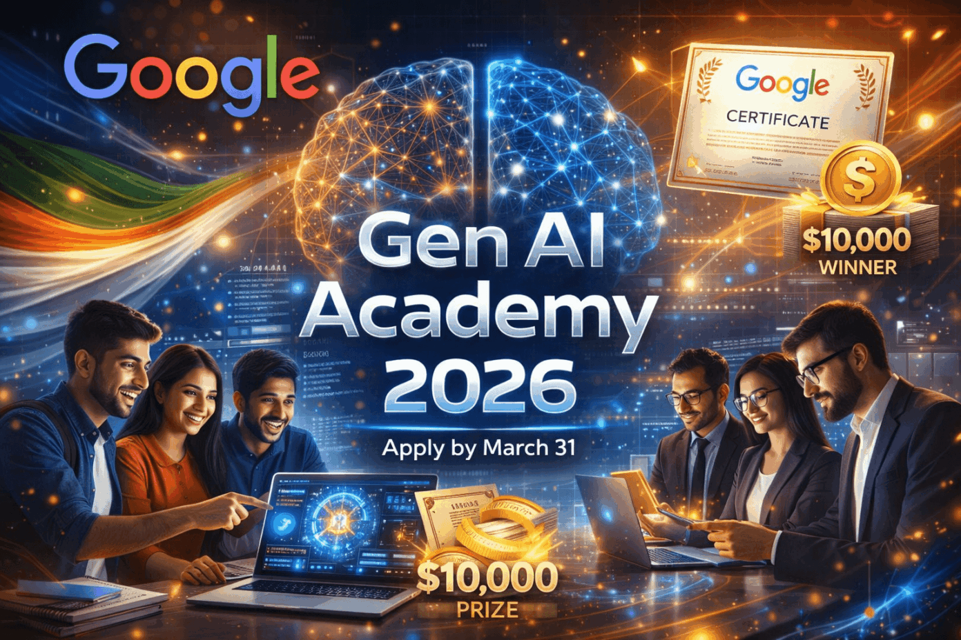 Google Gen AI Academy Program 2026 Apply Now