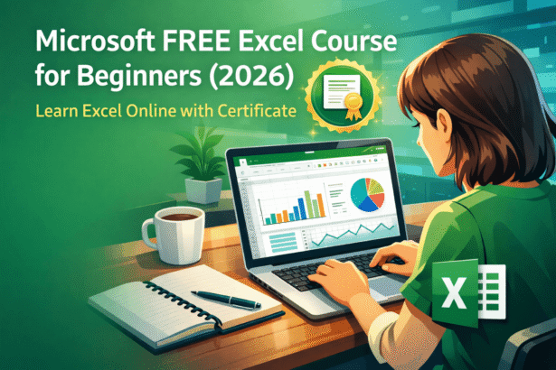 Microsoft Free Excel Course For Beginners 2026