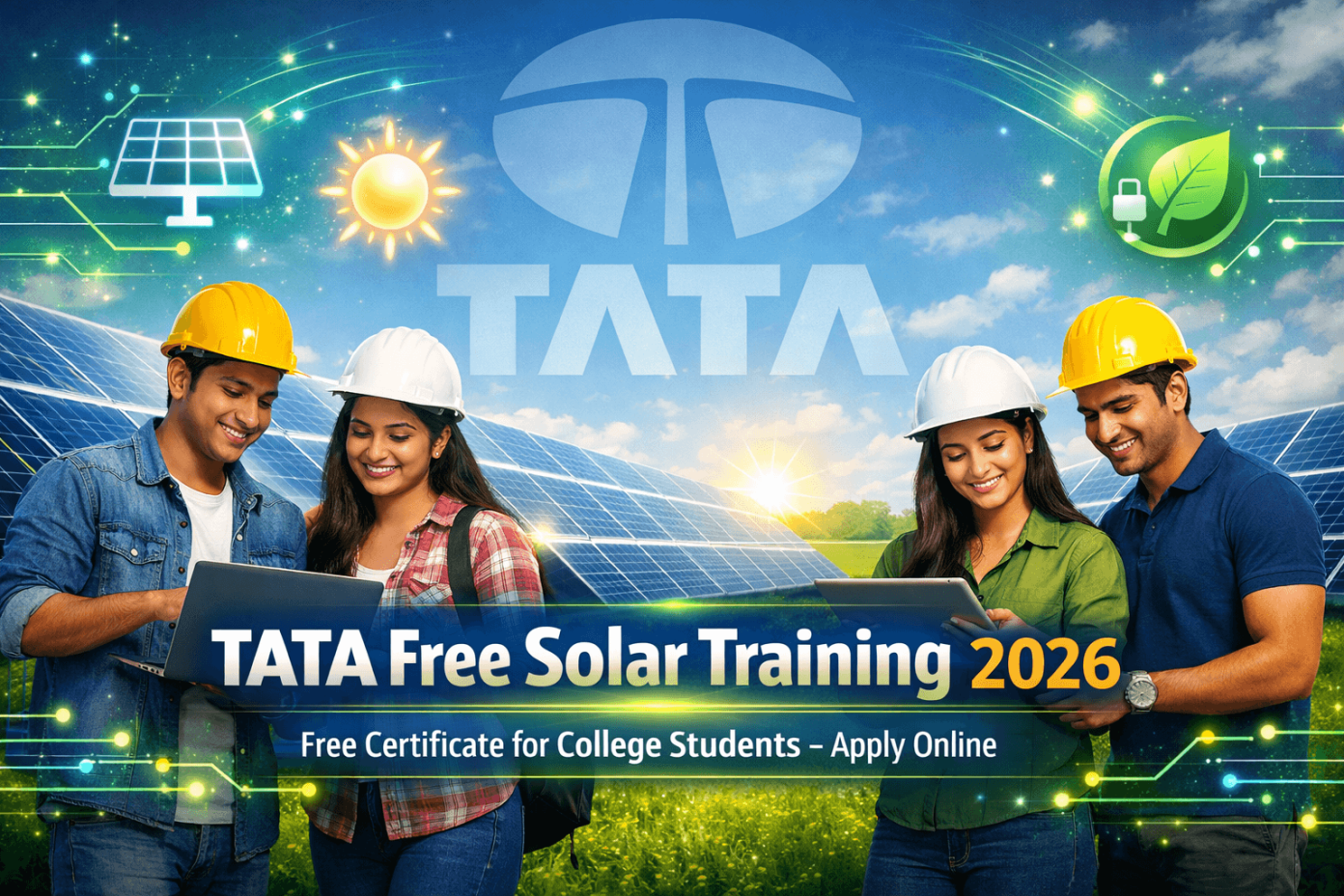 TATA Free Solar Training Program 2026 Apply