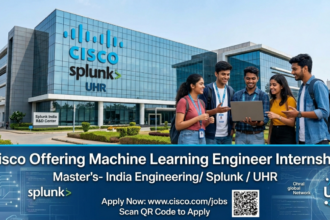 Cisco Machine Learning Engineer Internship 2026