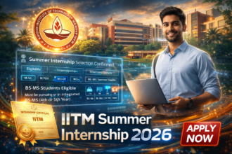 IITM Summer Internship 2026
