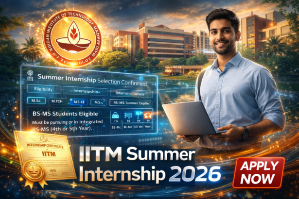 IITM Summer Internship 2026