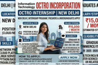 Octro Internship 2026 Information Technology Apply