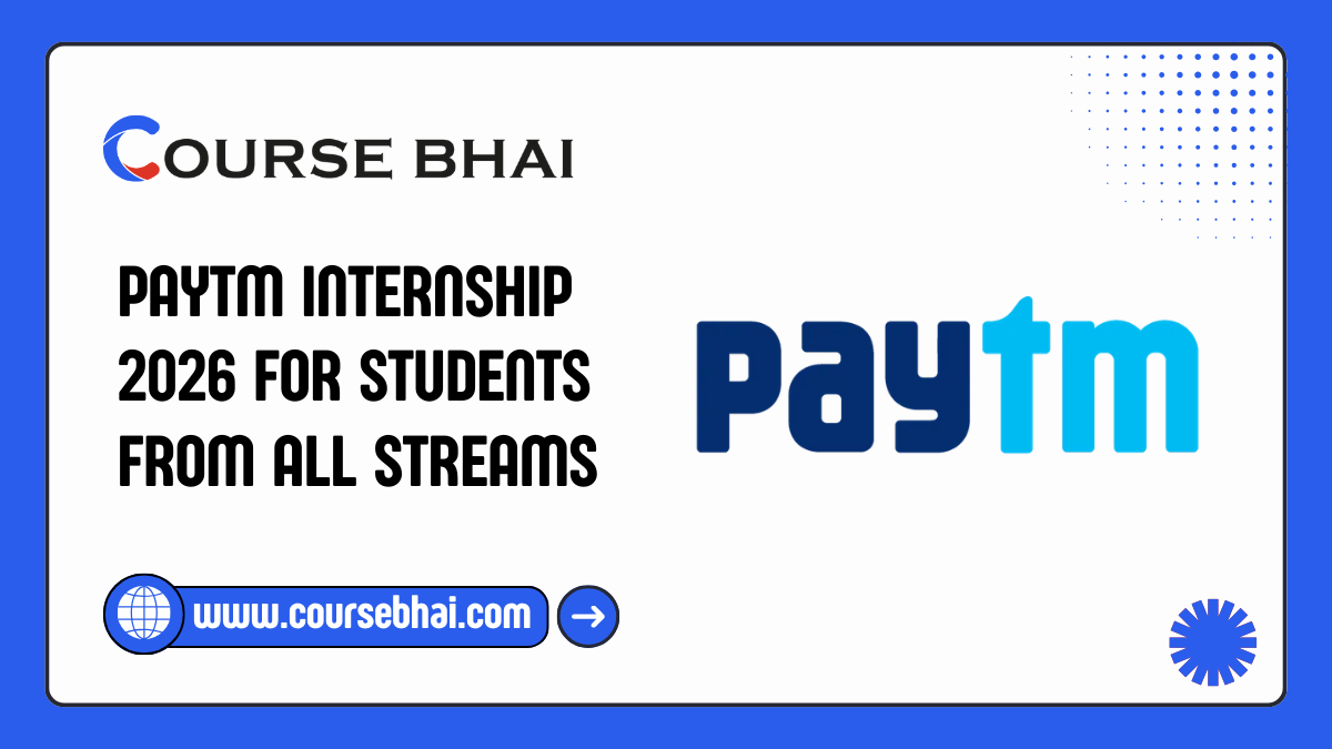 Paytm Internship 2026 For Students From All Streams