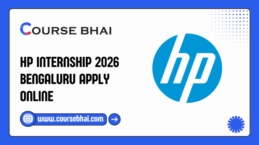 HP Internship 2026 Bengaluru Apply Online