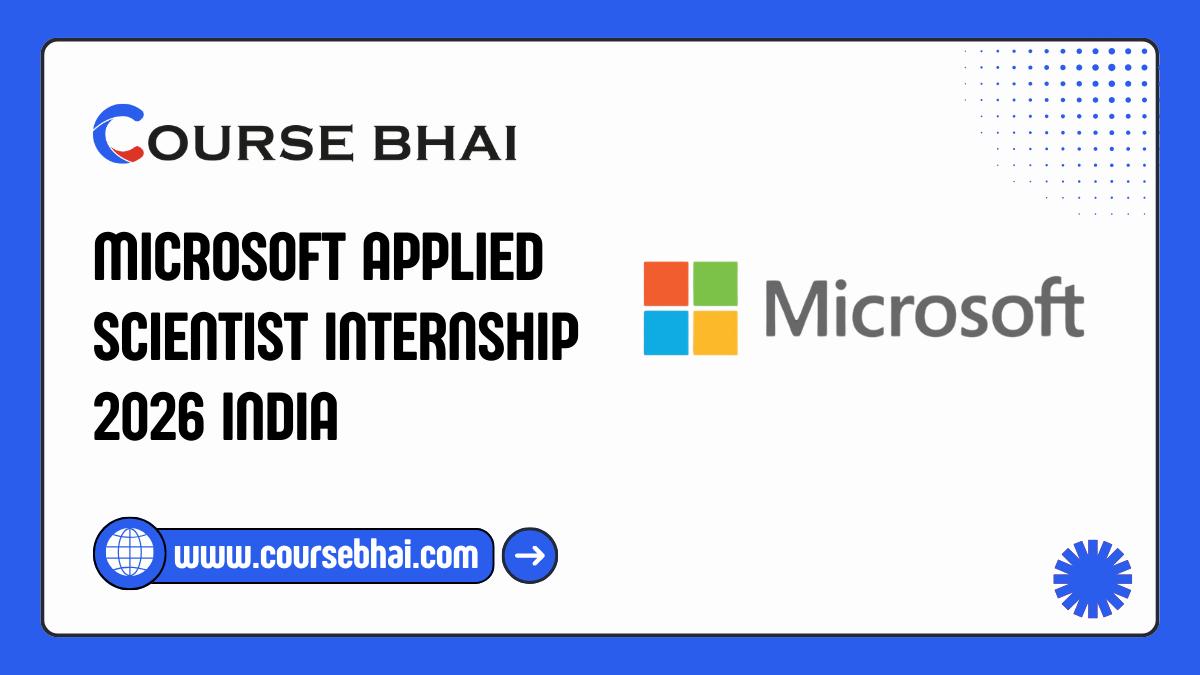 Microsoft Applied Scientist Internship 2026 India