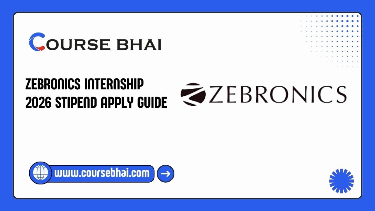 Zebronics Internship 2026 Stipend Apply Guide
