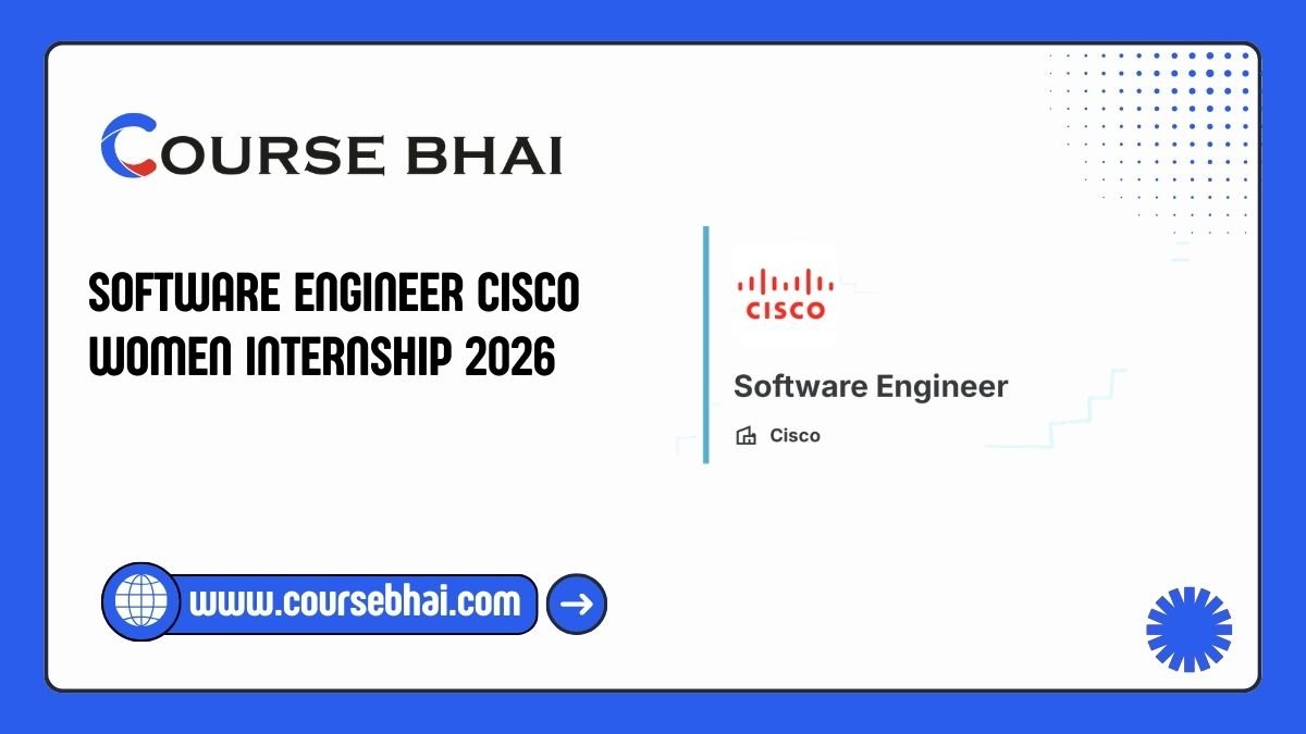 Software Engineer Cisco Women Internship 2026