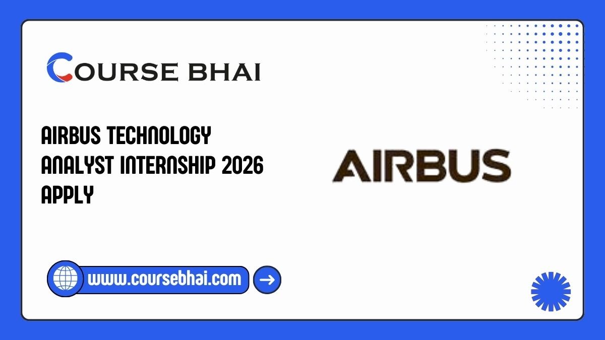 Airbus Technology Analyst Internship 2026 Apply