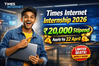 Times Internet Internship 2026 Stipend Apply