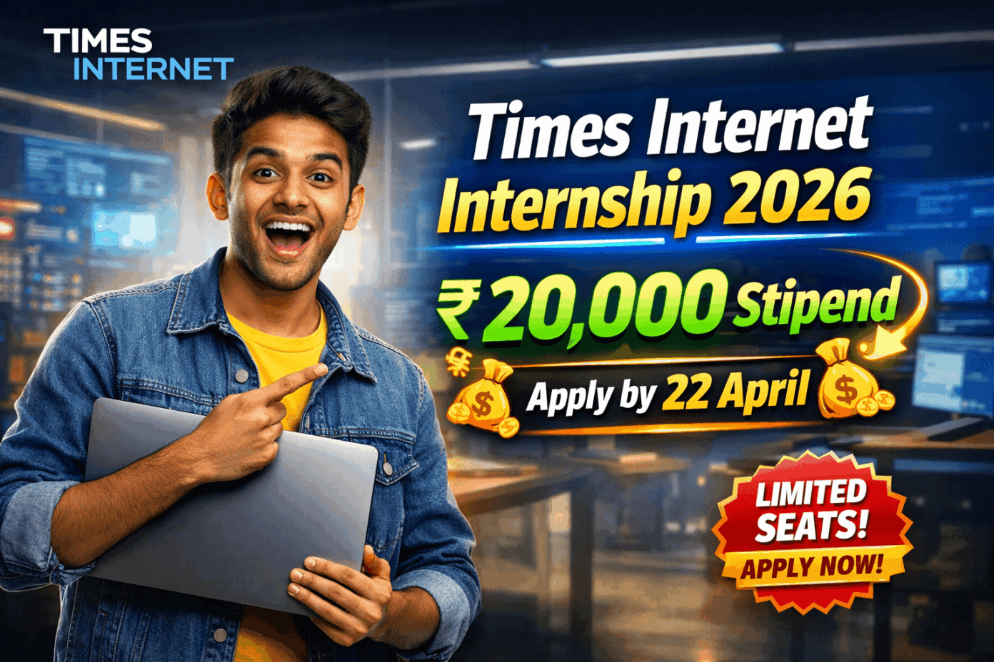 Times Internet Internship 2026 Stipend Apply