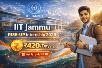 IIT Jammu RISE UP Internship 2026